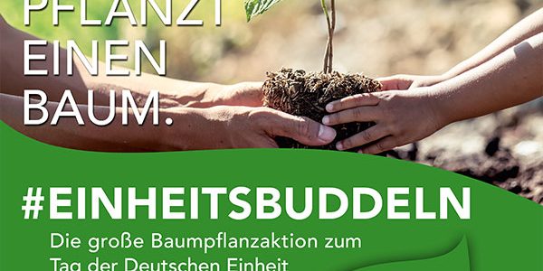 Einheitsbuddeln Plakat