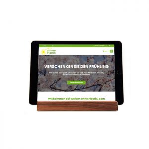 Tablet board Walnuss